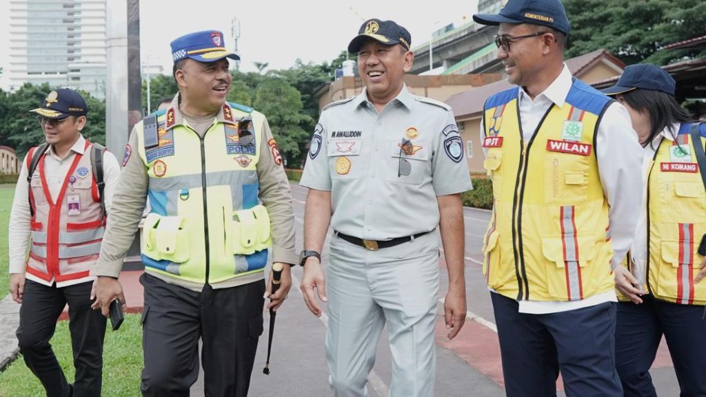Kakorlantas Tinjau Jalur Mudik Bakauheni Merak Pastikan Operasi Ketupat 2026 Siap