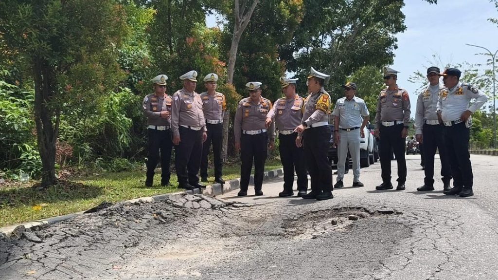Polda Riau Petakan Jalur Rawan Macet Laka Mudik Lebaran 2026