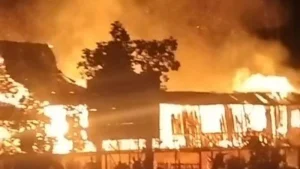 Gereja Katolik Mimika Ludes Dilalap Api Diduga Dari Lilin Altar
