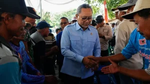 Zulhas Di Banyuwangi Petani Senang Tengkulak Gigit Jari Akibat Harga Gabah Membaik