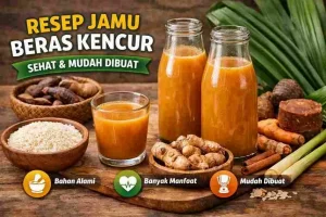 Panduan Lengkap Bagaimana Cara Meracik Jamu Beras Kencur Yang Benar Untuk Kesehatan